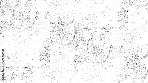Grunge recycled paper. Crumpled paper texture with dirt and scratches, Distressed black texture. Dark grainy texture on white background.
