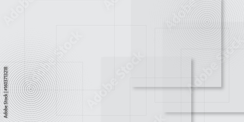Abstract Computer technology background. network visual connection. Black minimal circular abstract dynamic lines isolated on black background. Future technology banner concept. vector illustration.