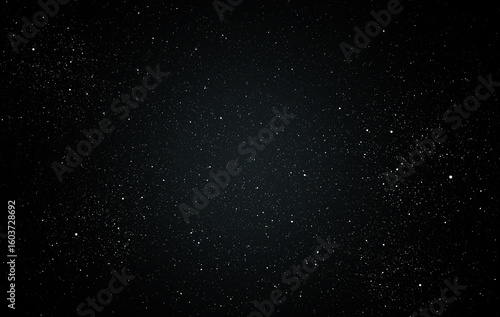 Space star shape sky night background, black starry cosmos abstract pattern dark blue science, textile cosmic galaxy astronomy decoration fantasy wallpaper landscape.