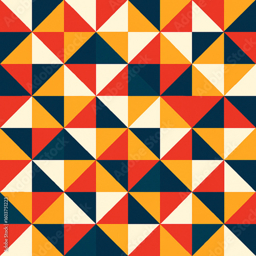 A visually striking seamless pattern composed of large, overlapping circles. 