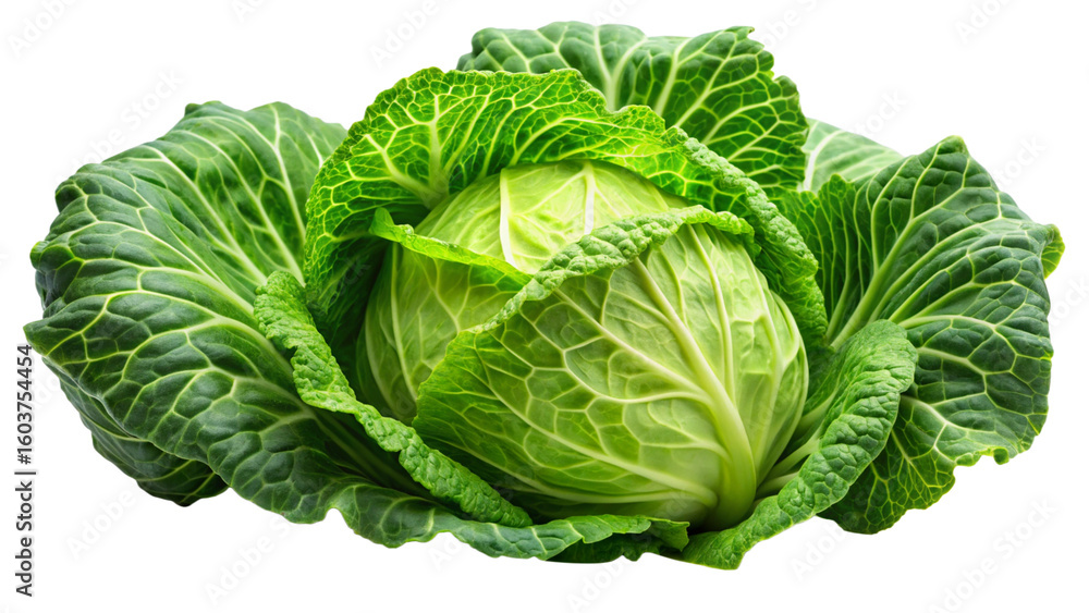 Obraz premium cabbage isolated on white