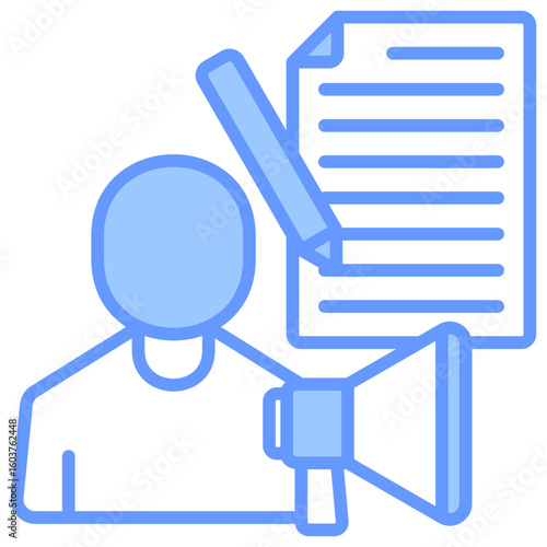 Copy Writing Icon