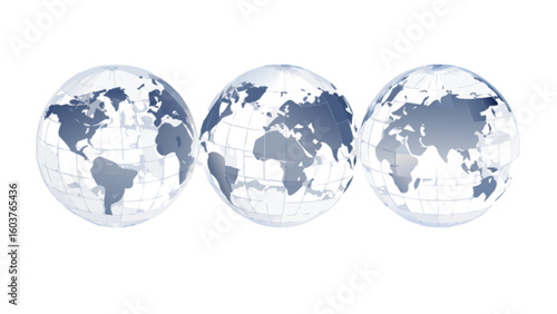 World globe map earth geography global continents countries travel international crystal glass sphere design