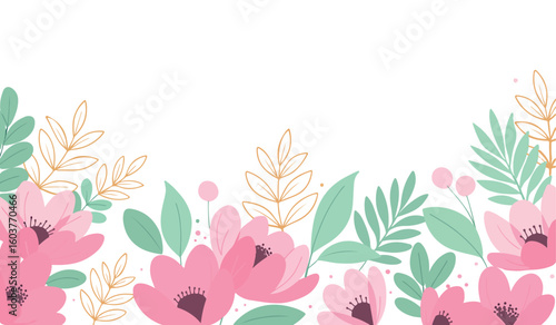 vector floral background