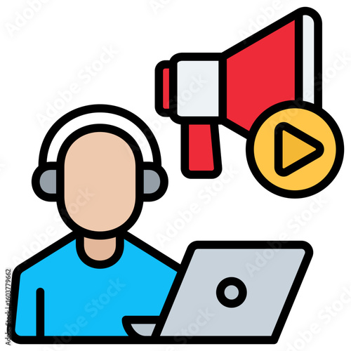 Content Marketing Icon