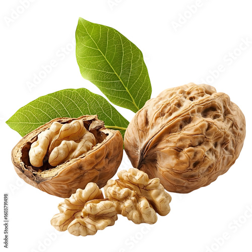 Walnut Tree isolated on a transparent background