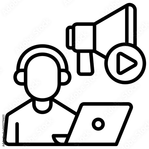 Content Marketing Icon