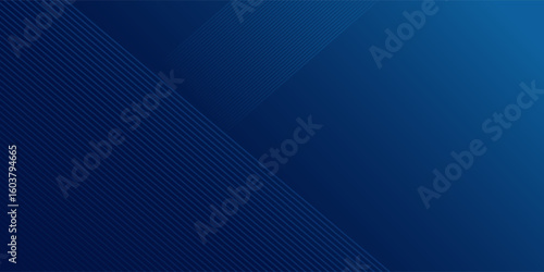 Modern abstract dark navy blue banner background. Vector abstract graphic design banner pattern background template.