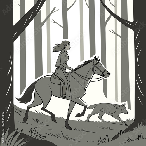 horse and rider