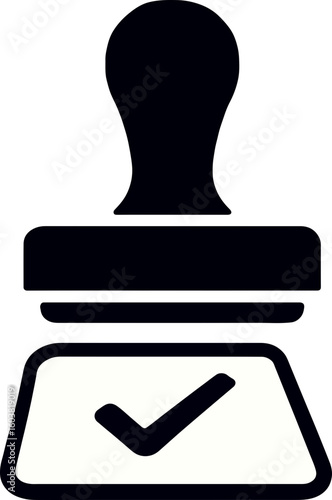 check mark stamp