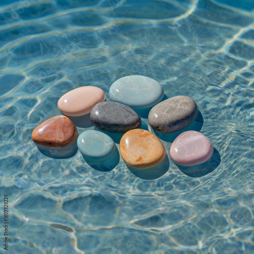 Wallpaper Mural stones in the water Torontodigital.ca