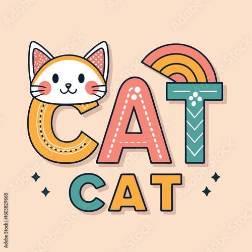 Cat lover custom typography t-shirt design vector illustration, purrfect love cat t-shirt design template for Valentine's day	
