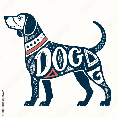 pet the dog typography t-shirt design, Dog t-shirt design, Dog lover t-shirt design vector	
