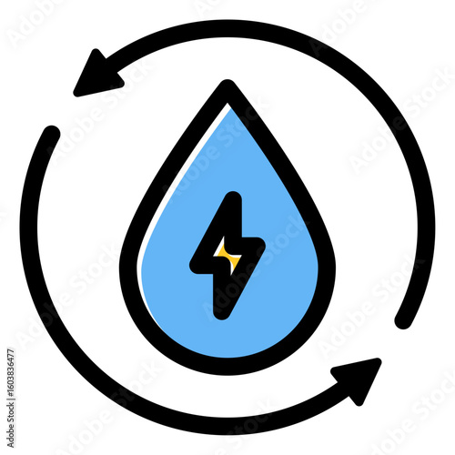 water energy icon