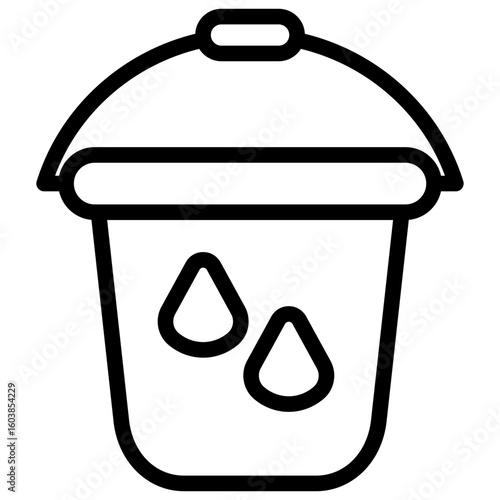 Water Bucket Icon