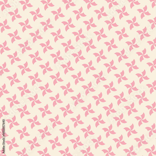 Wallpaper Mural Abstract beautiful pink floral seamless pattern background. Vector seamless pattern. Torontodigital.ca