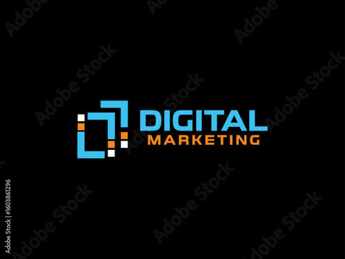  Digital Marketing Data Blocks Logo