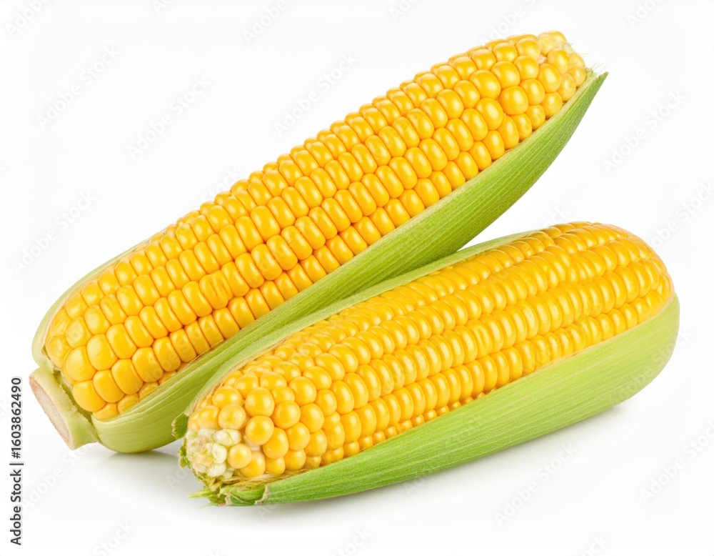corn isolated on white background corn isolated on white background