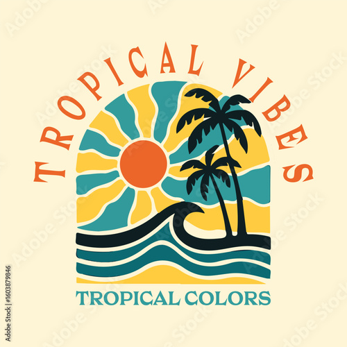 Beach good vibes . Summer vibes artwork. summer t shirt designs ,vector t shirt design summer , t-shirt prints and other uses