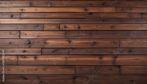 Wallpaper Mural Beautiful close-up of a wooden wall with warm brown color and natural grain. Torontodigital.ca