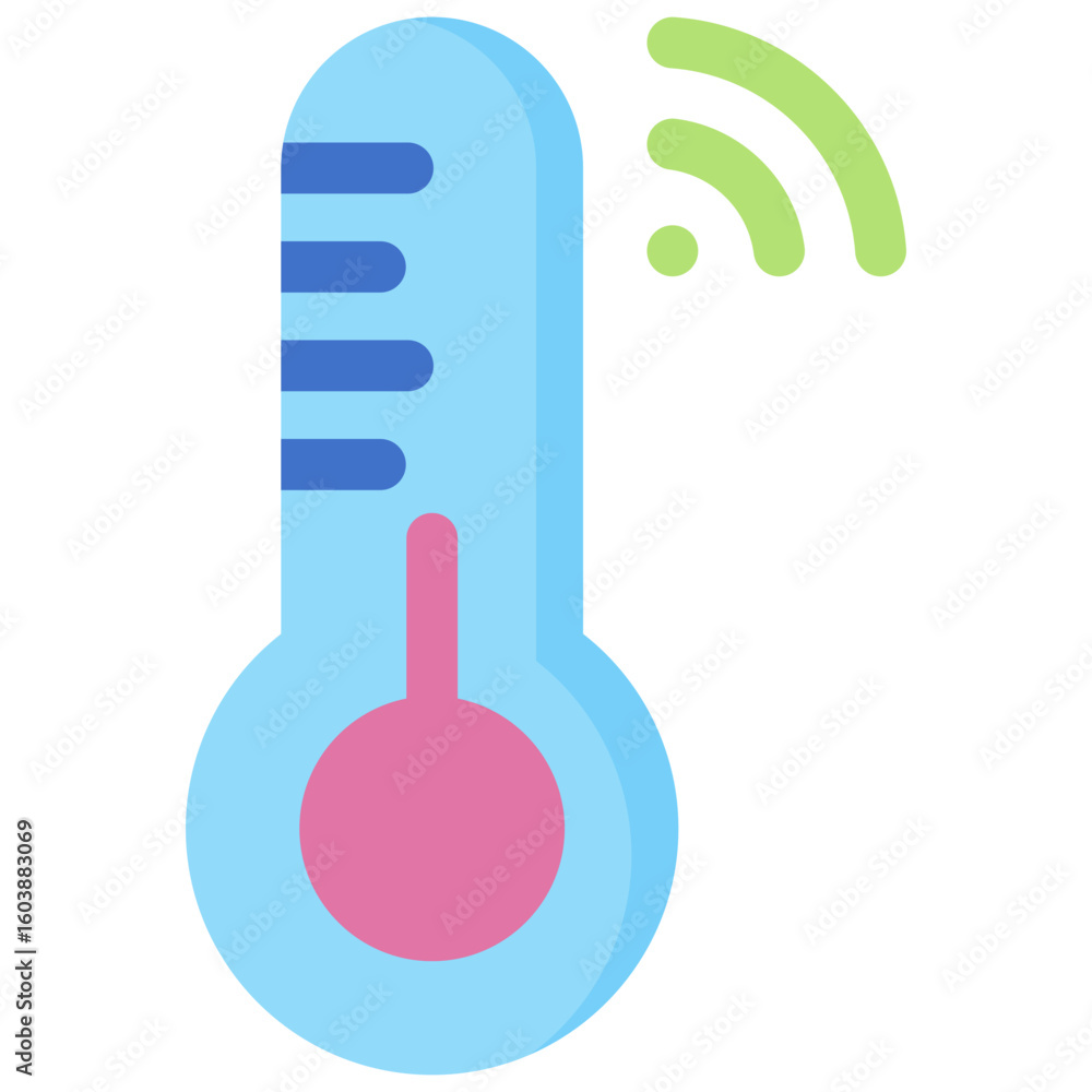 Smart Temperature Icon Smart Temperature Icon