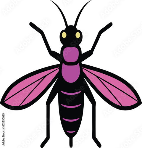 High-resolution close-up of stonefly insect on natural background, detailed macro photography of stonefly wings and body, perfect for nature, wildlife, entomology, and outdoor stock photos.