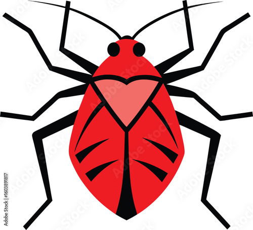 Close-up of kissing bug, insect on leaf, bloodsucking bug, nature macro photography, free pic of kissing bug, triatomine bug, vector insect, wildlife closeup, pest bug image