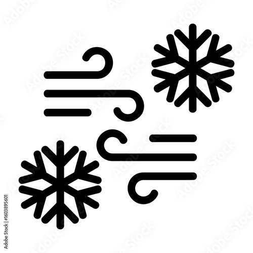 Winter Wind Icon