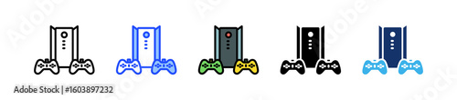 Controller Dual Icon Collection With Multiple Styles