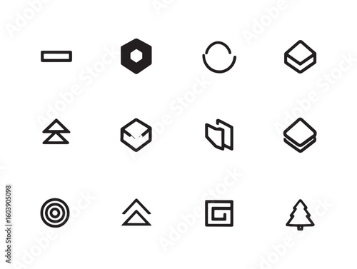 Tooltip ultra minimalist 2D line art 