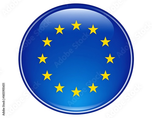 European Union button graphic