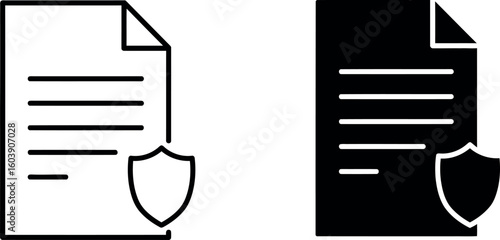 Secure document icon protection confidentiality