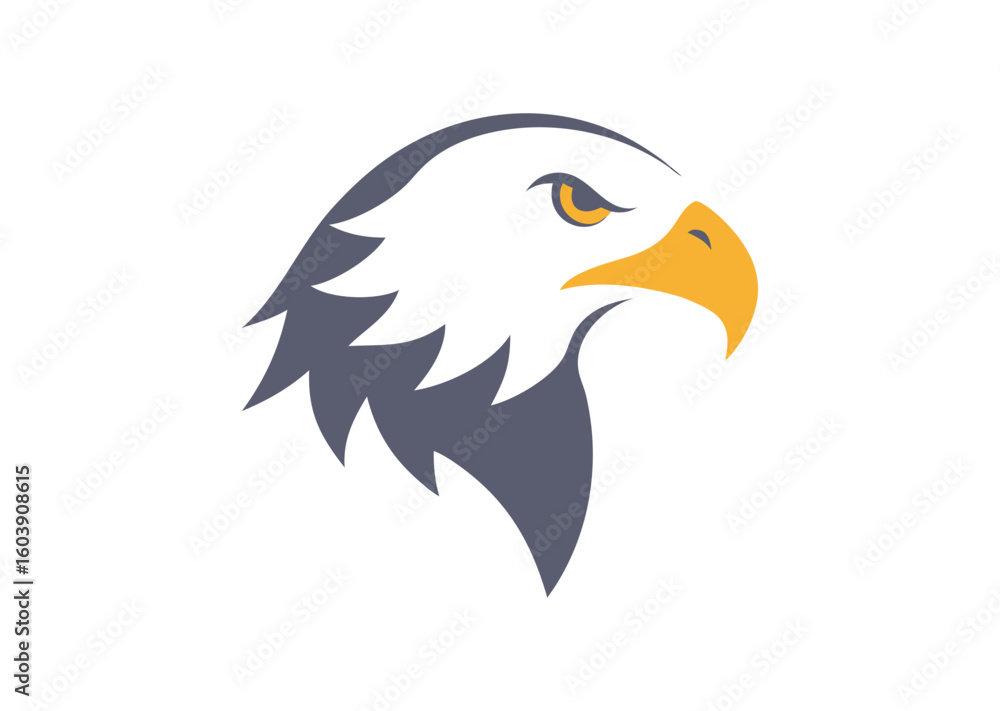 Fototapeta premium Eagle head Vector Illustration