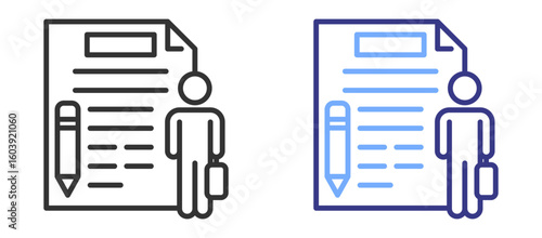 Employment Contract icon color