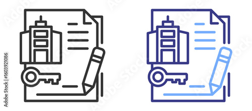 Lease Agreement icon color
