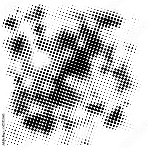 abstract halftone background