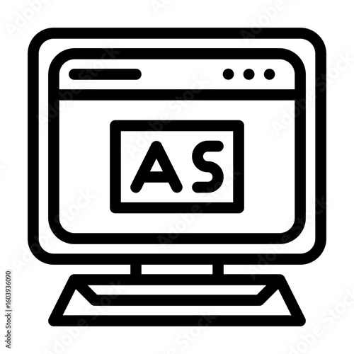 a collection of icons containing computer servers, web, files and things related to developers