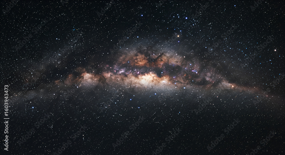 Obraz premium Milky Way galaxy expanse