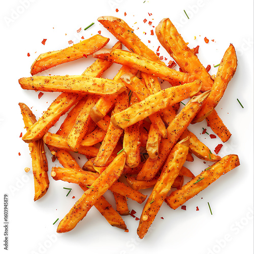 Seasoned Sweet Potato Fries with Herbs and Spices