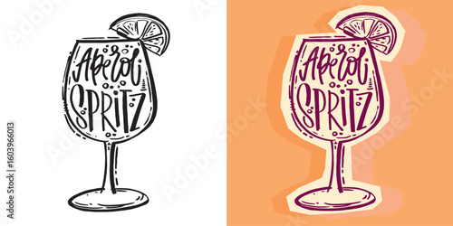 Trendy hand drawn doodle lettering quote about cocktail. Lettering for t-shirt design, mug print, bag print, clothes fashion. 100% hand drawn vector image.