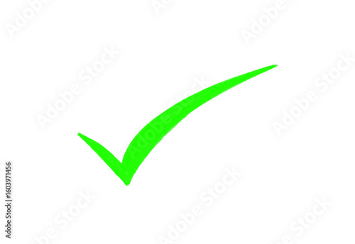 Vibrant green check mark illustration, simple and bold graphic element isolated on transparent background Free Download Vibrant green check mark illustration, simple and bold graphic element isolated on transparent background - GFXLoad