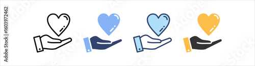 Respect Icon Set Multiple Style Collection