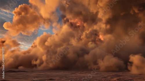 Explosion Captured in High-Speed footage