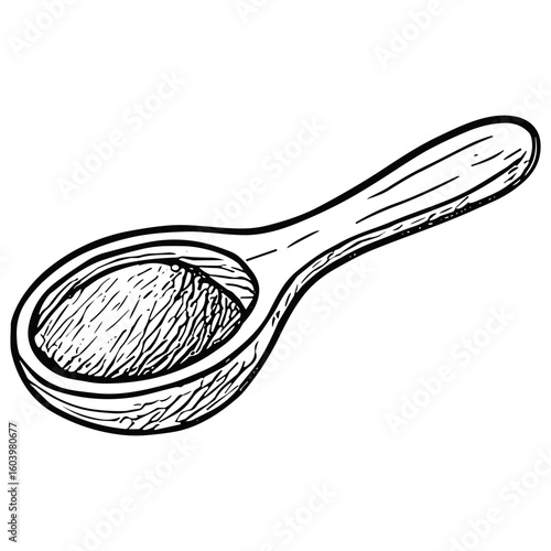 Spoon with Powder