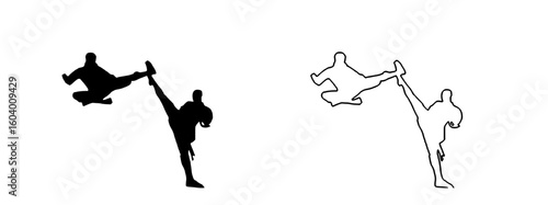 black silhouettes of people doing acrobatics on a white background black, man, people, silhouette, woman 