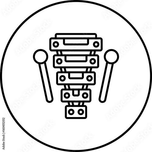 Xylophone Icon