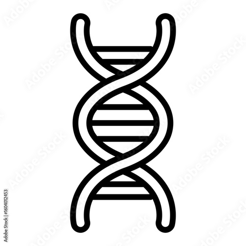 Viral RNA Strand icon vector image. Can be used for Infectious Diseases.