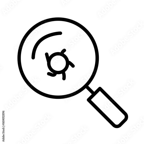 Disease Surveillance icon vector image. Can be used for Infectious Diseases.