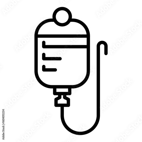 Chemo Port icon vector image. Can be used for Chemotherapy.