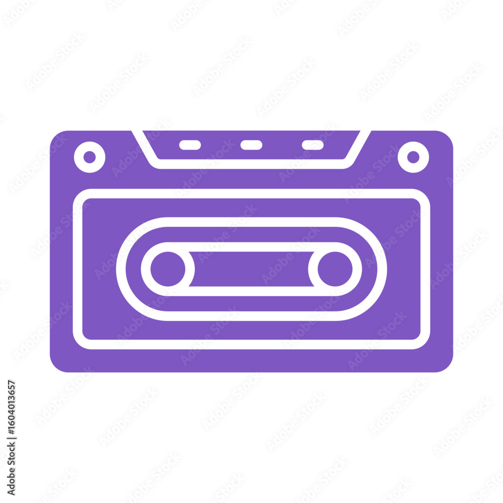 Obraz premium Cassette Icon
